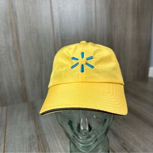 Walmart Spark Shop Hat Employee Uniform Yellow